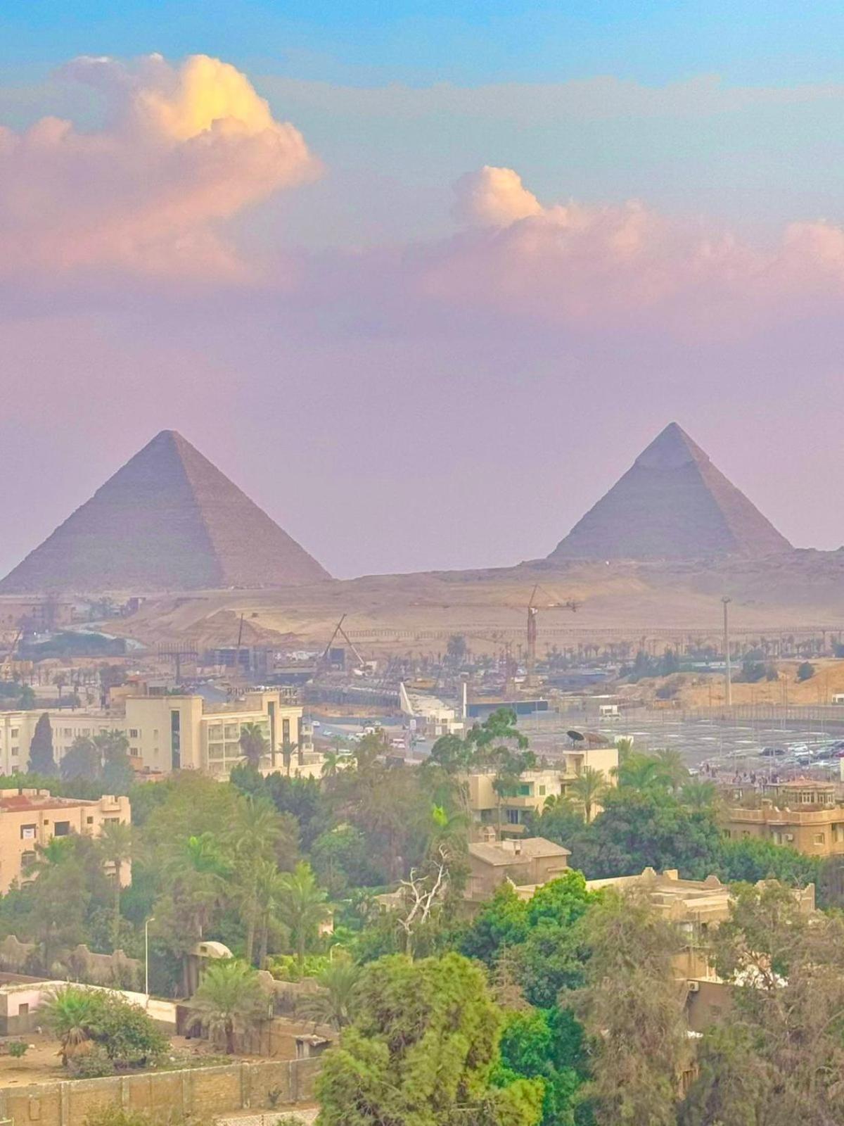 ホテル Grand Museum & Pyramids View Kafr Ghatati エクステリア 写真