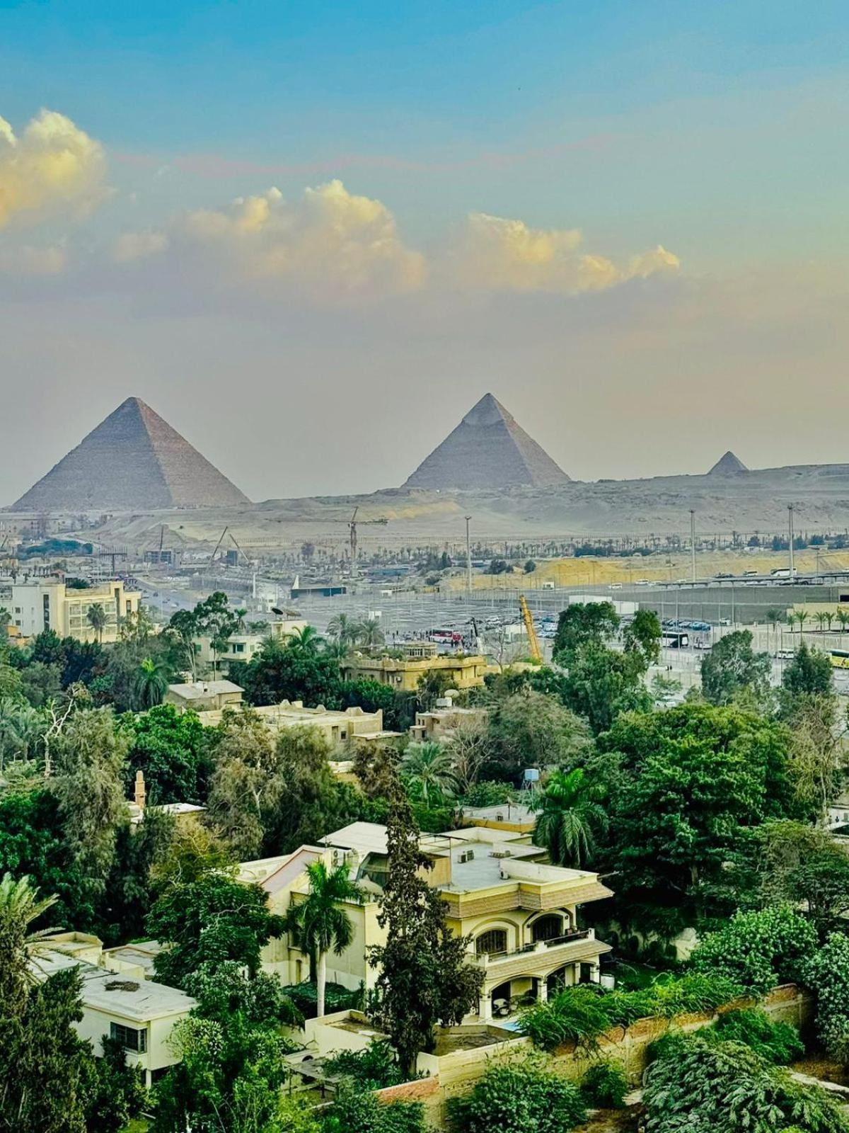 ホテル Grand Museum & Pyramids View Kafr Ghatati エクステリア 写真